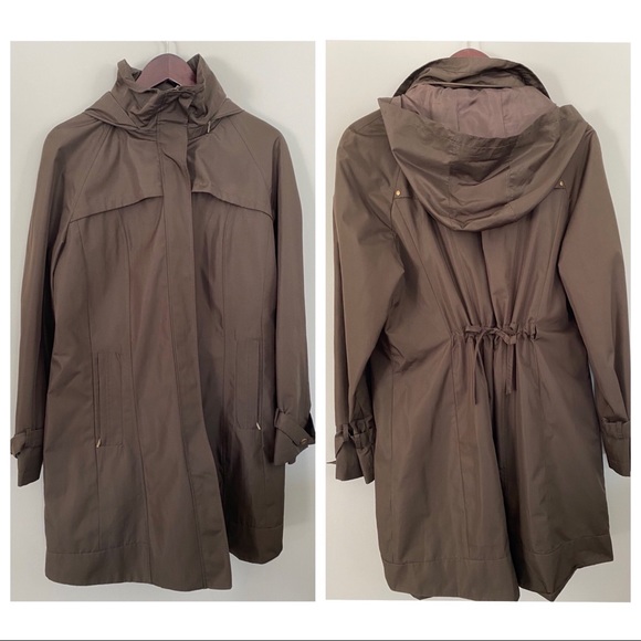 Finnelli Jackets & Blazers - 3/$30 Montreal Fen-Nelli  Hooded Spring/Fall Mid Length Coat- M/L